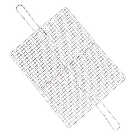 Panier à poisson en acier inoxydable avec poignées