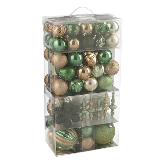 Lot de 80 boules de noël