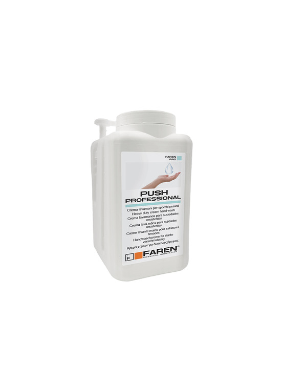 Crème lavante abrasive push professionnal faren 5l - faren