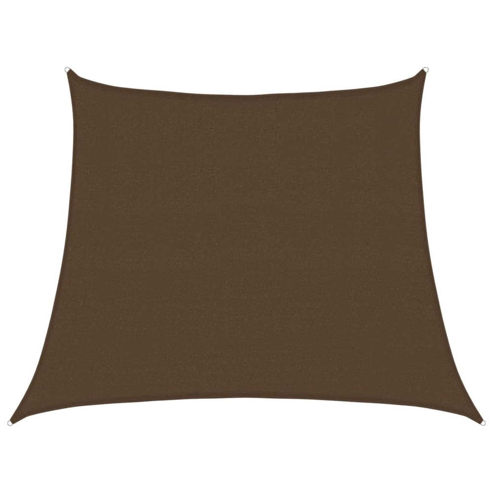 Voile d'ombrage 160 g/m² marron 3/4x3 m pehd