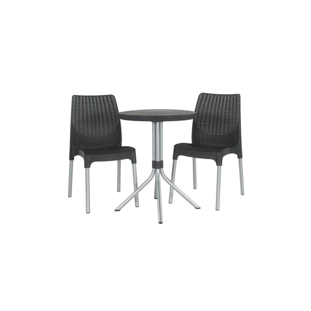 Jeu de bistro chelsea graphite 223562