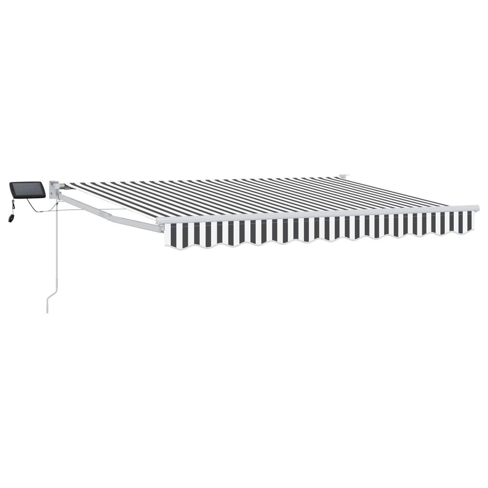 Store rétractable manuel avec leds 3 x 2,5 m