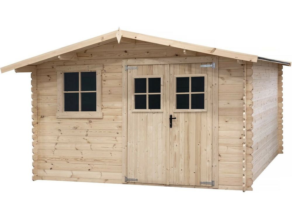 Abri de jardin en bois 14m² 