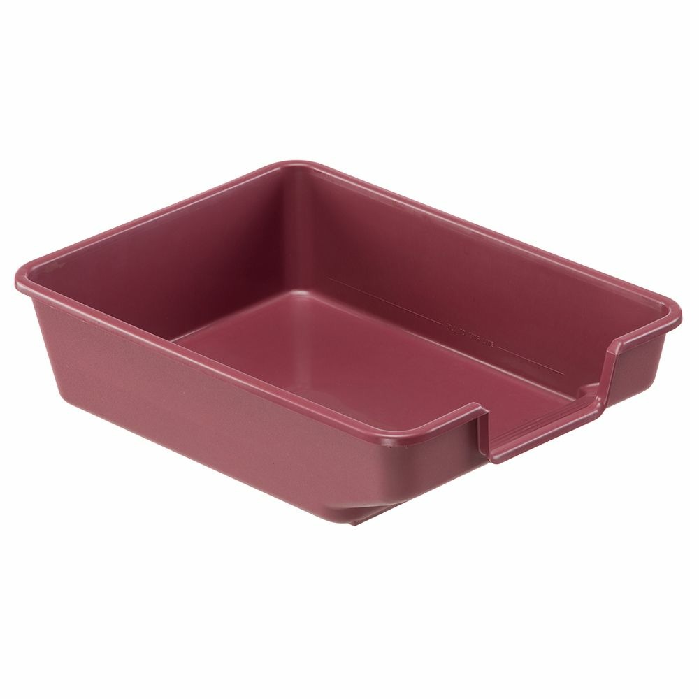 Ferplast bac à litière pour chat, toilettes ouvertes pour chat, avec bords hauts, entrée basse, 37 x 27 x h 8 cm, weekend bac