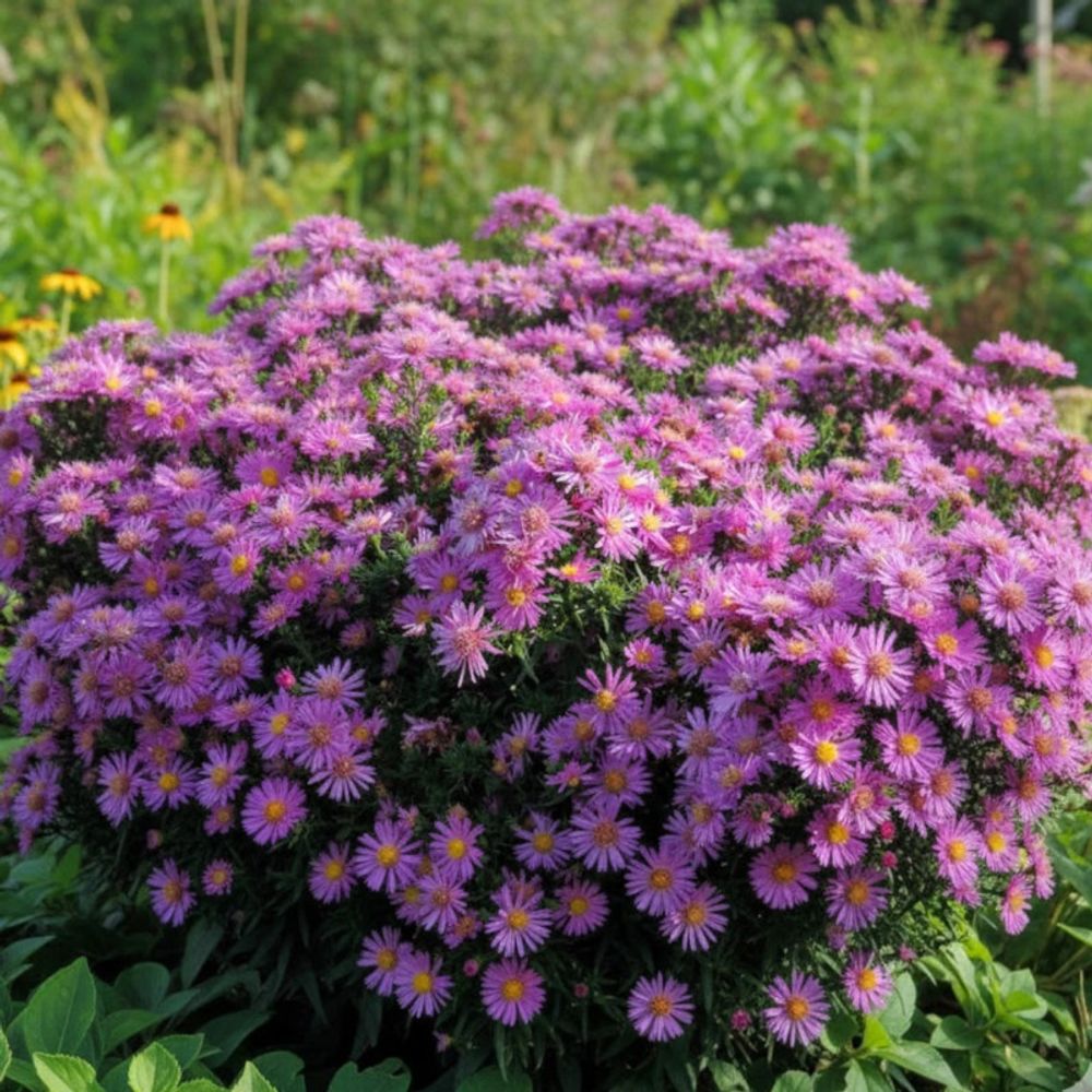 Aster d'automne alice haslam, aster dumosus lot de 9 godets