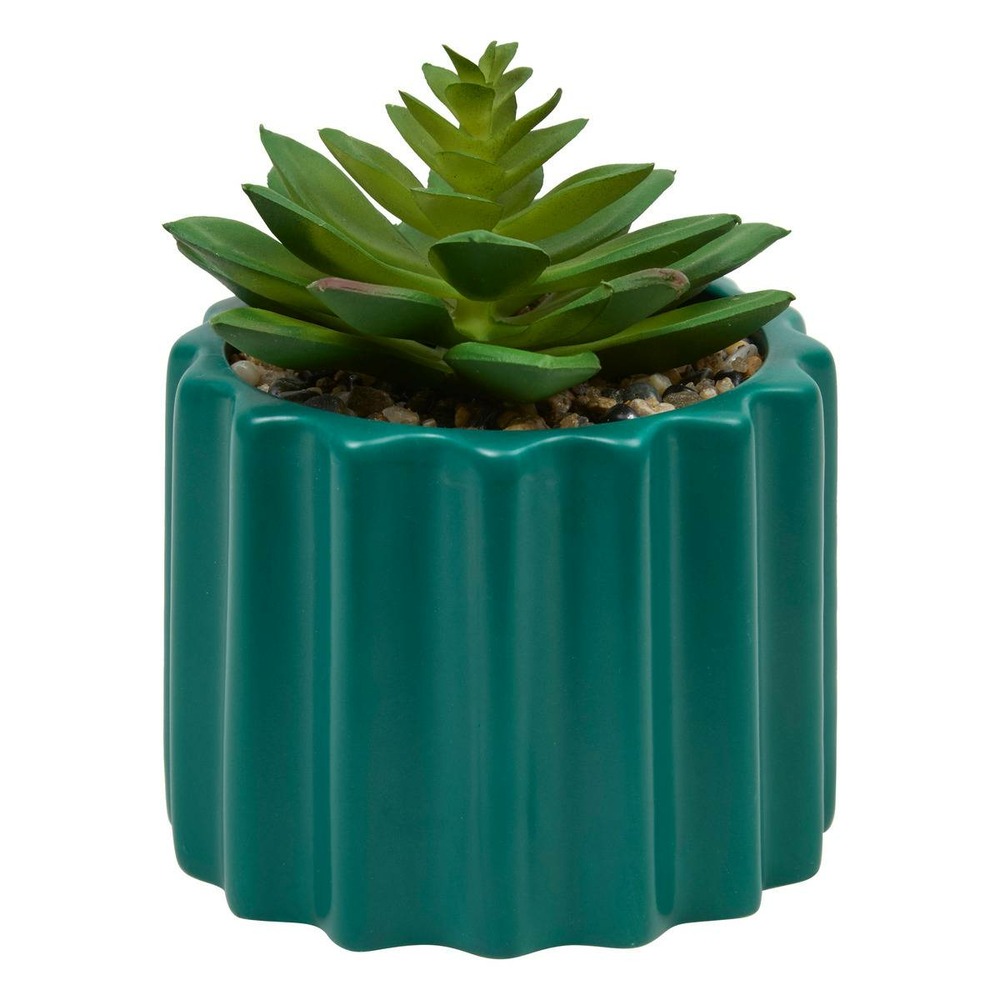 Plante artificielle en pot flow 9,5x9,5cm