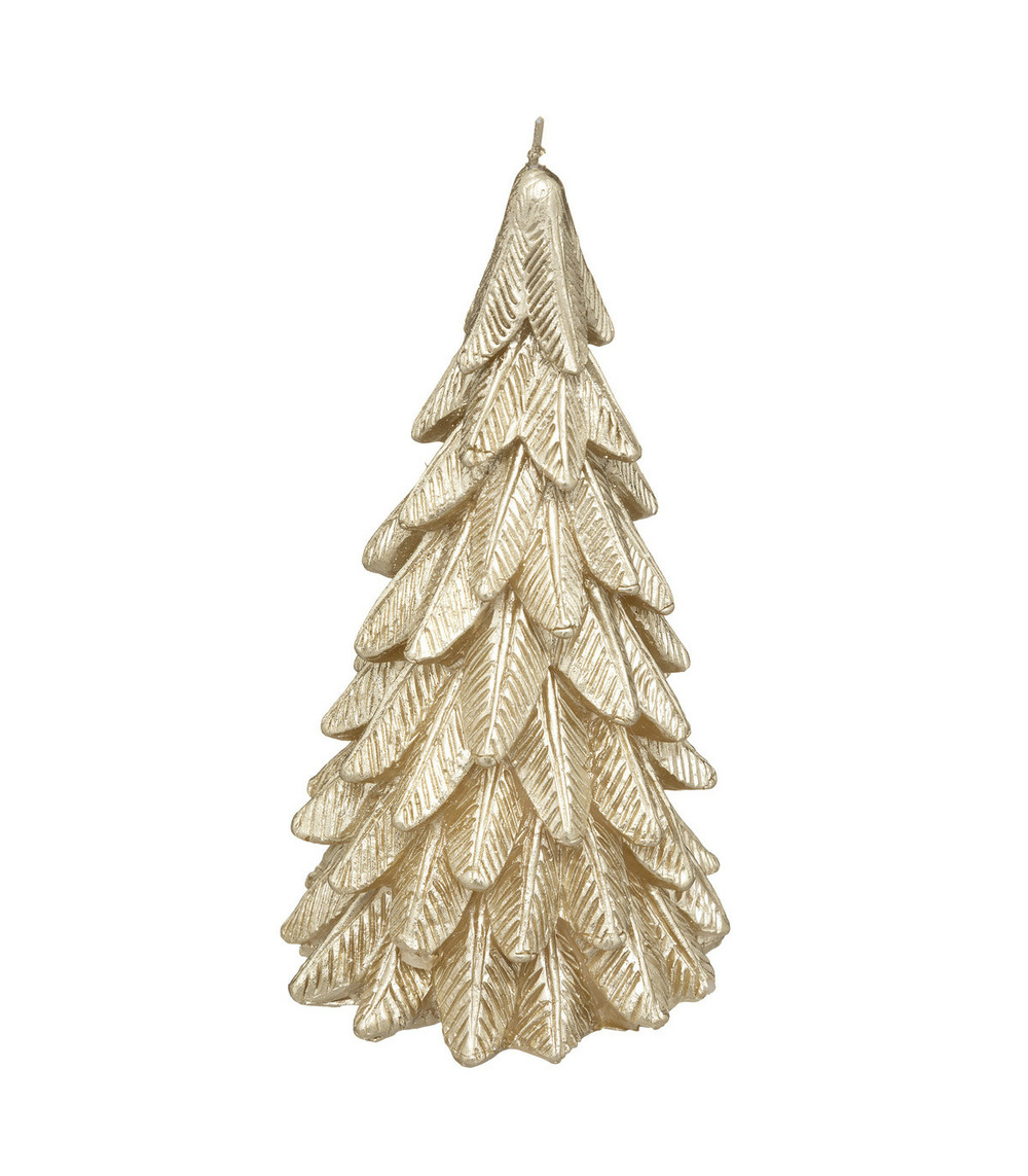 Bougie sapin de noël h 20.5 cm 396g