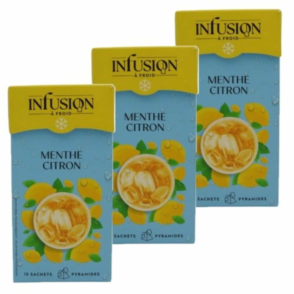 Infusion à froid menthe citron - agidra