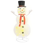 Figurine de bonhomme de neige de noël à led tissu 180 cm