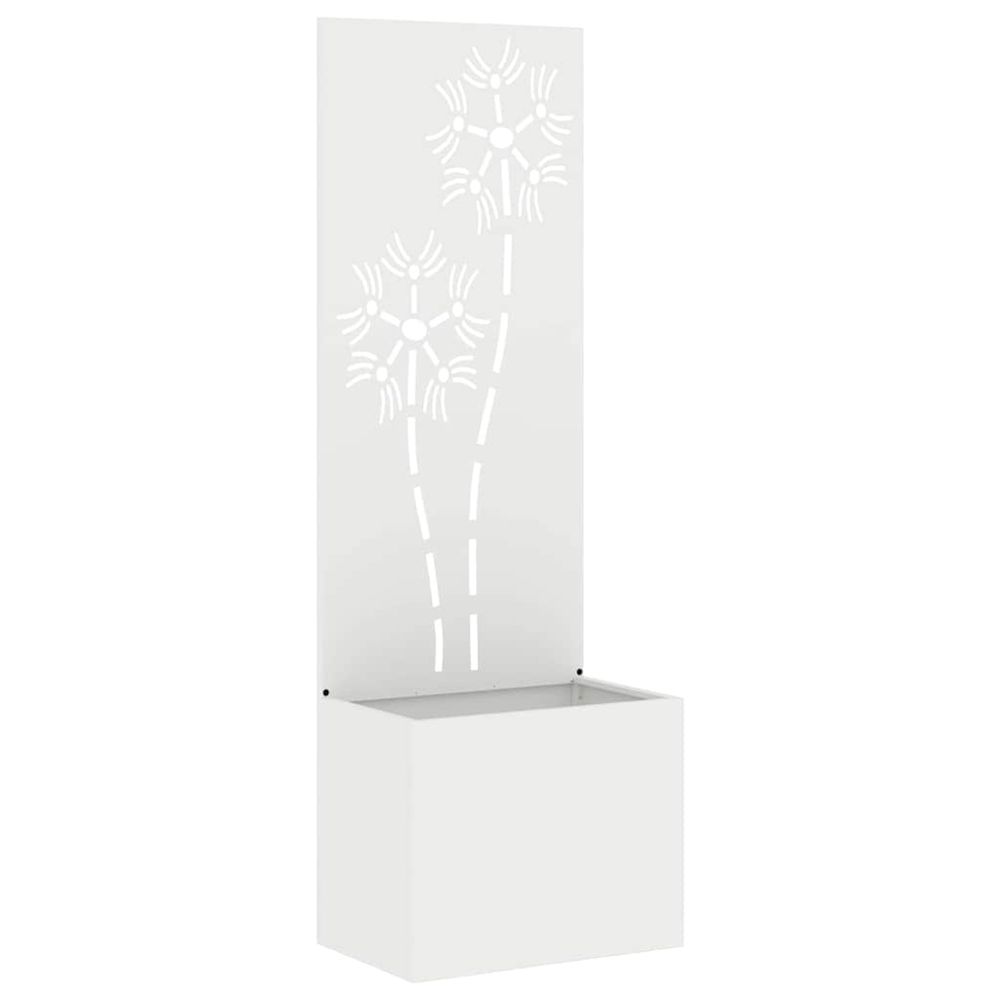 Écran de confidentialité de jardin blanc 50 x 32 x 150 cm