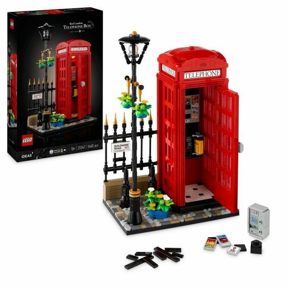 Lego ideas cabine téléphonique londonienne décoration maison pour les anglophiles