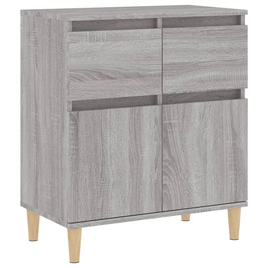 Buffet bahut commode armoire meuble de rangement organisateur cuisine salle de séjour salonsonoma 60 x 35 x 70 cm bois d'ingé