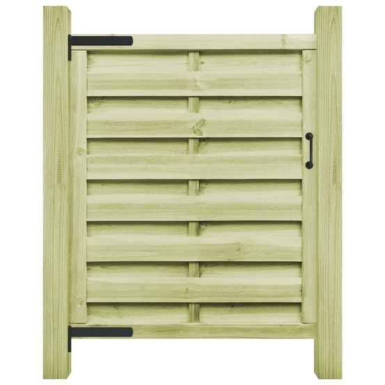 Portillon bois de pin imprégné 100x125 cm vert