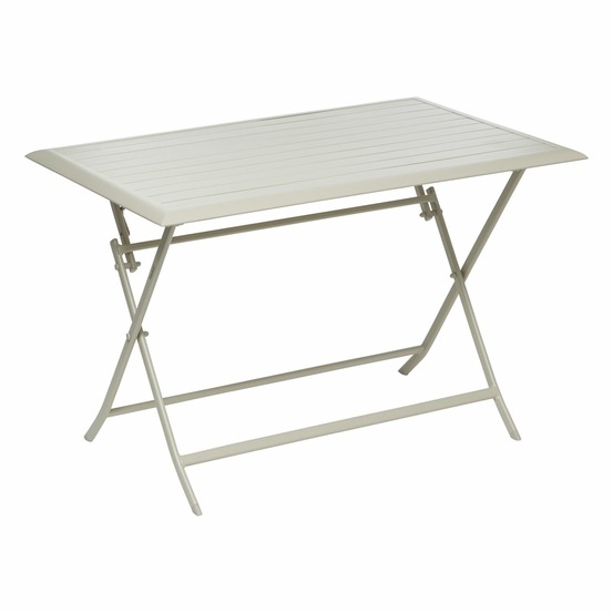 Table de jardin pliante azua en aluminium