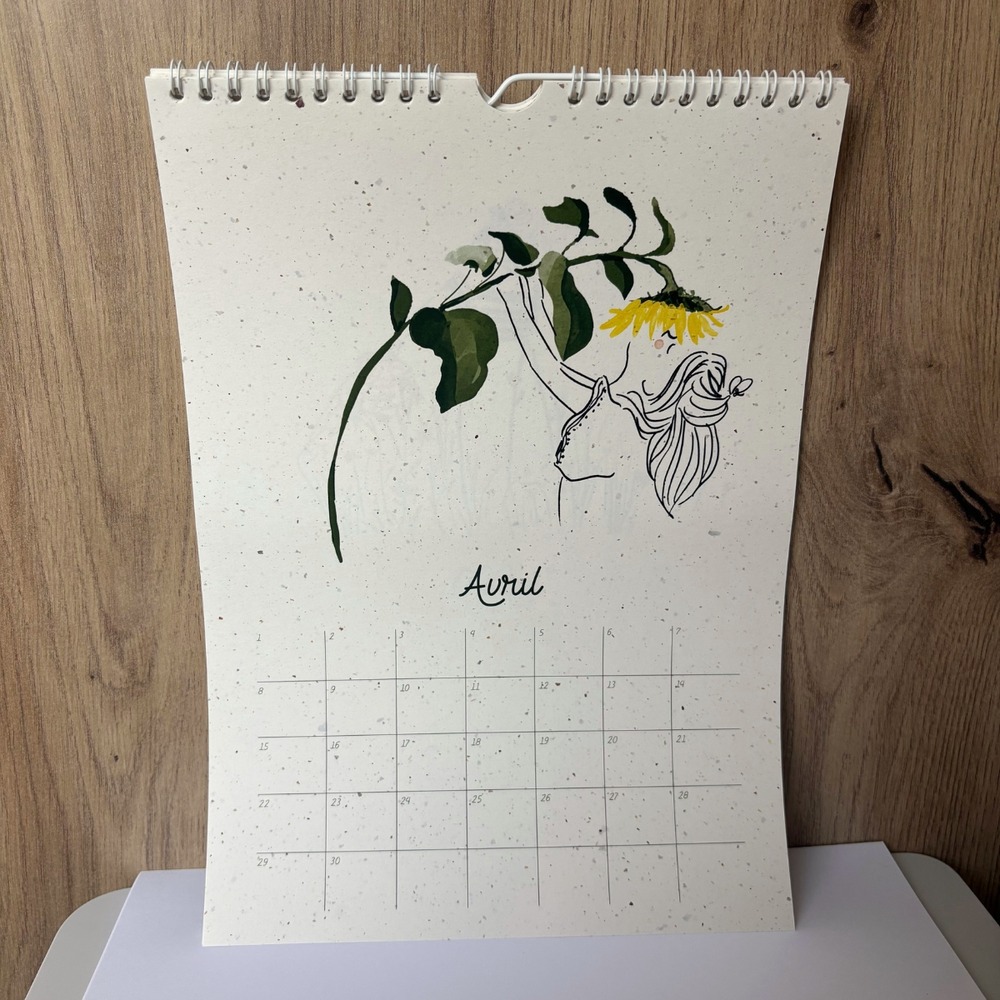 Calendrier 2026 - perpétuel a4