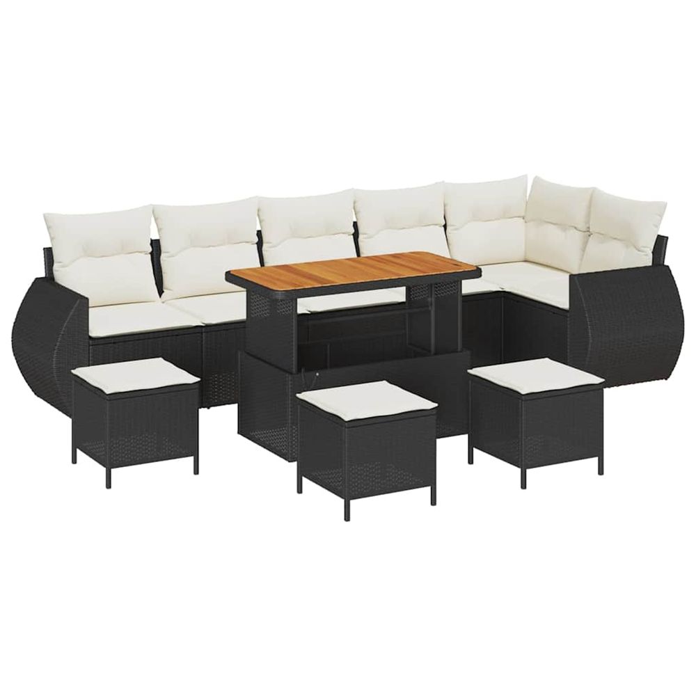 Ensemble de canapé de jardin 10 pc 10-nombre de places