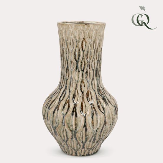 Vase pierre m - h39 w23 - h39 cm - ø23 cm