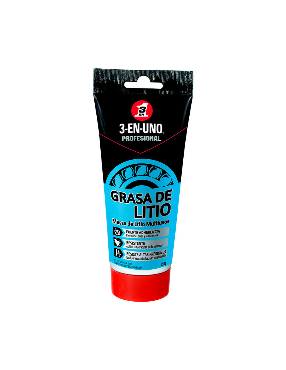 Tube de graisse au lithium multi-usage 150g 34167 3-en-1