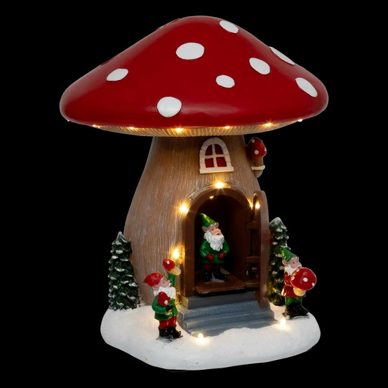 Village de noël lumineux
