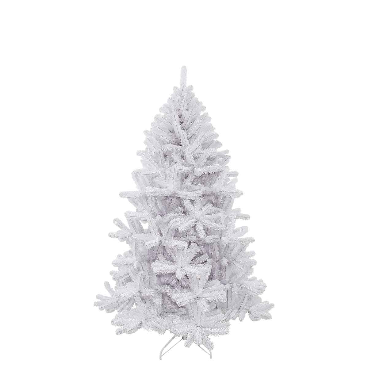 Triumph tree arbre de noël artificiel icelandic - 119x119x185 cm - pvc - blanc