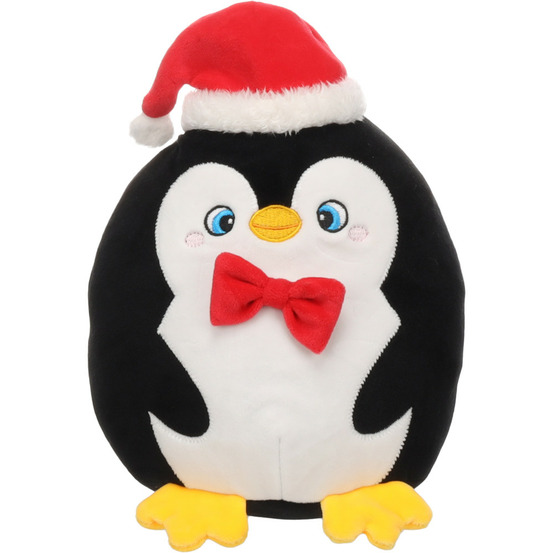 Pingouin bollo noel noir 25 cm h jeux pour chien