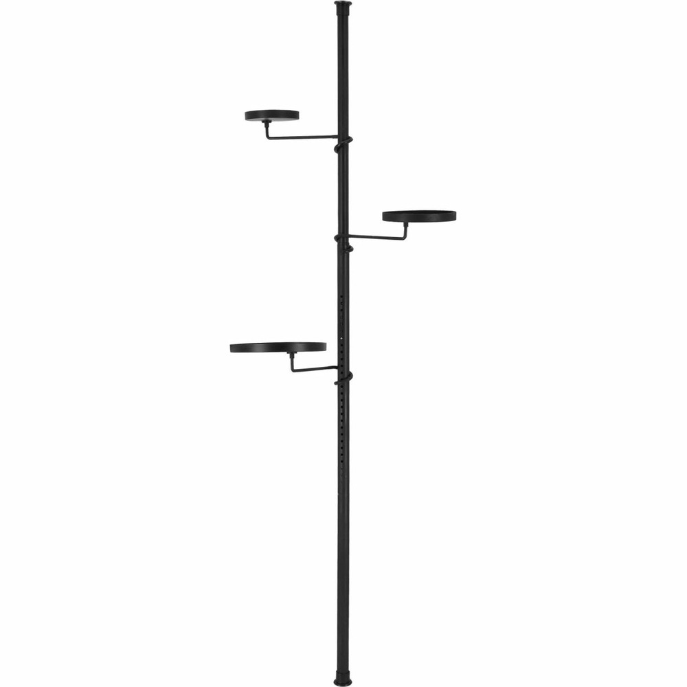 Etagère télescopique avec supports à plantes petit modèle