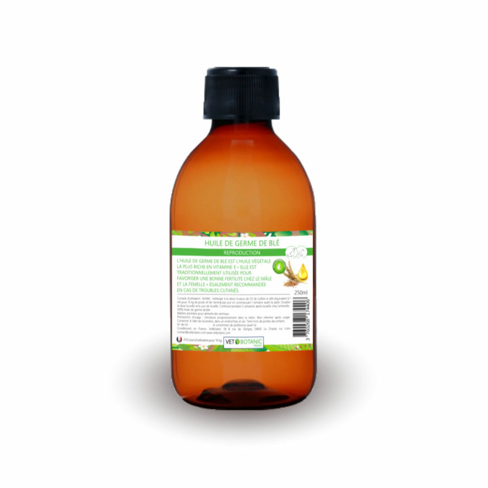 Huile de germe de ble - reproduction chiens et chats