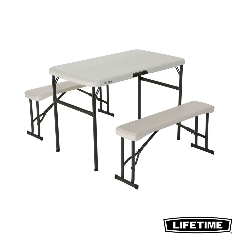 Set table pique-nique et bancs pliants LIFETIME #80352