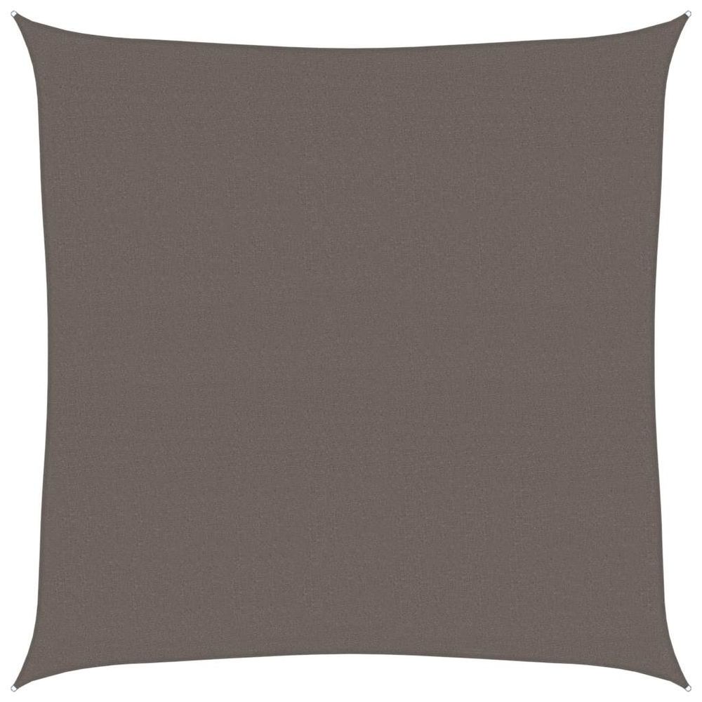 Voile d'ombrage 160 g/m² anthracite 7x7 m pehd