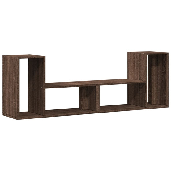 Meubles tv 2 pcs chêne marron 75x30x50 cm bois ingénierie
