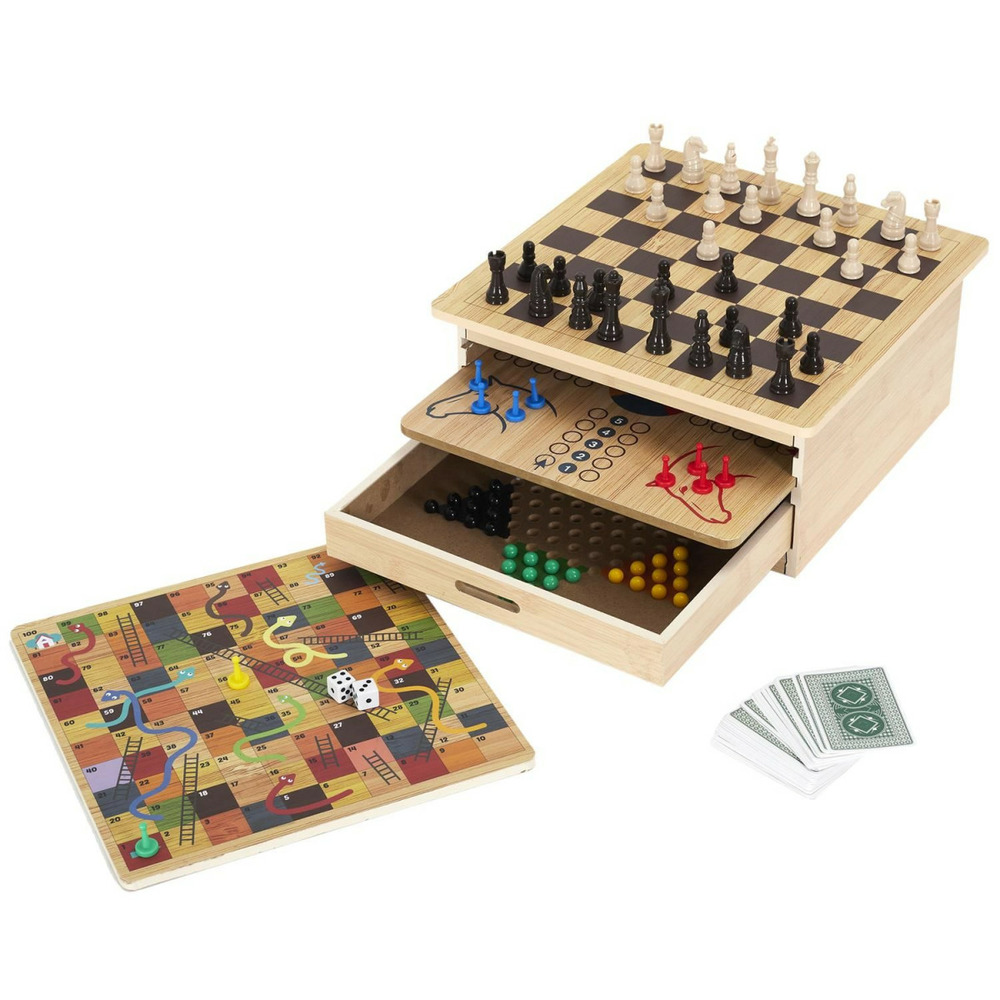 Coffret jeu de société 10 en 1 