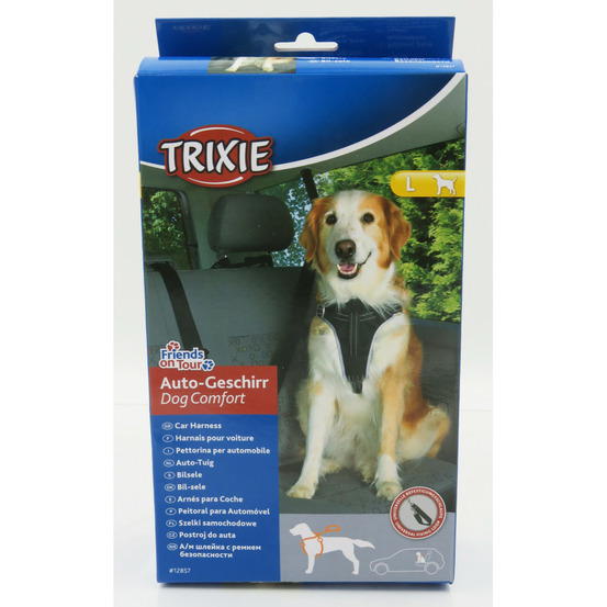 Harnais pour voiture dog confort l pour chien