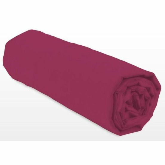 Drap-housse 160 x 200+30 cm - fuchsia