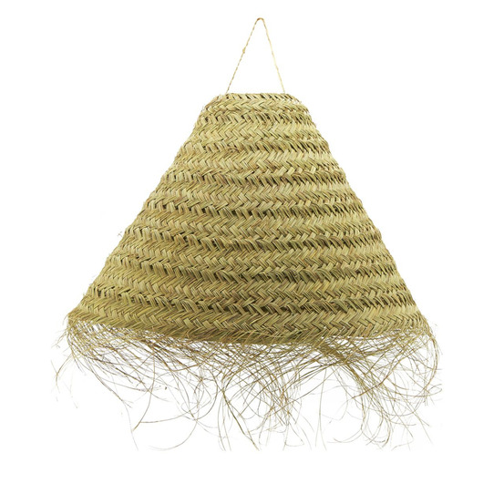 Abat-jour en jonc fin