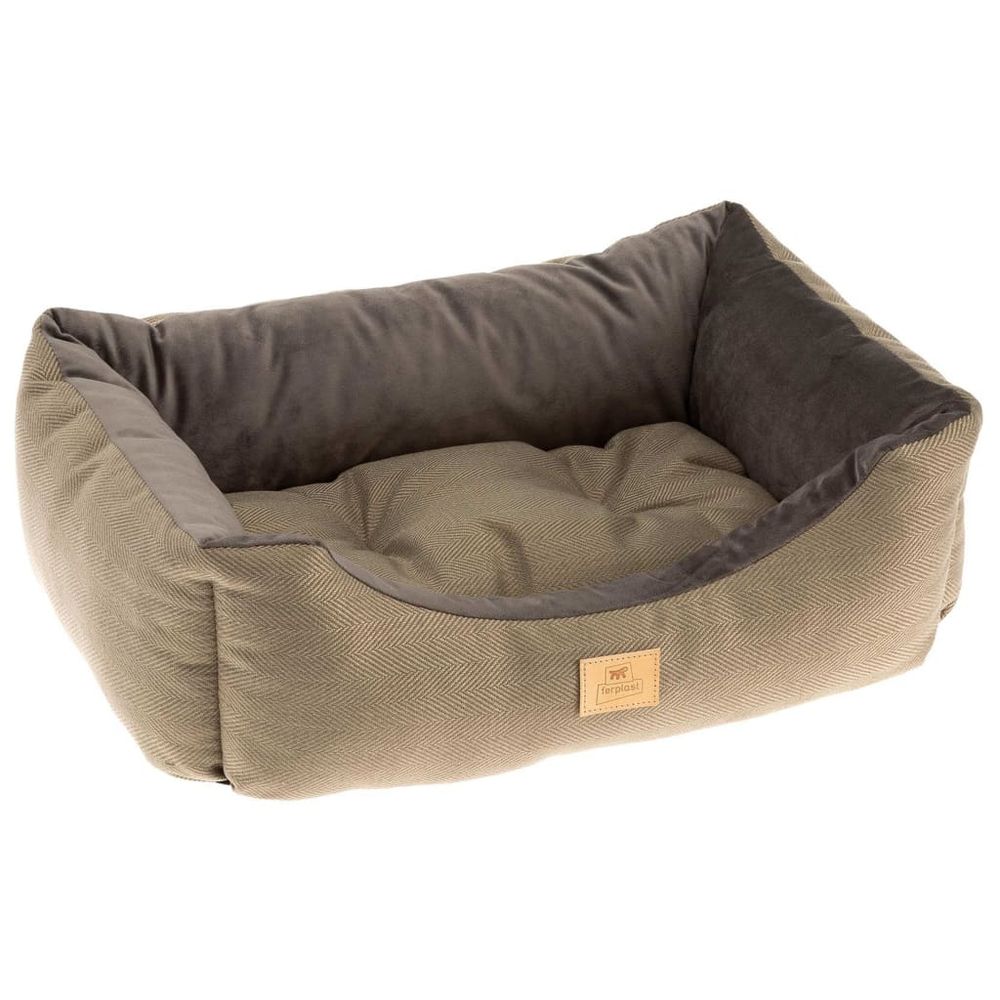 Lit pour chien et chat chester 50 marron