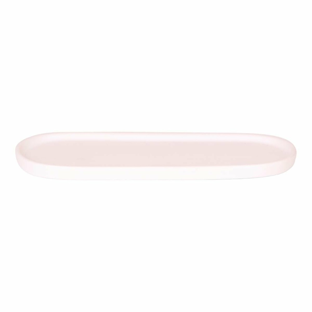Assiette en résine ovale de 30 cm