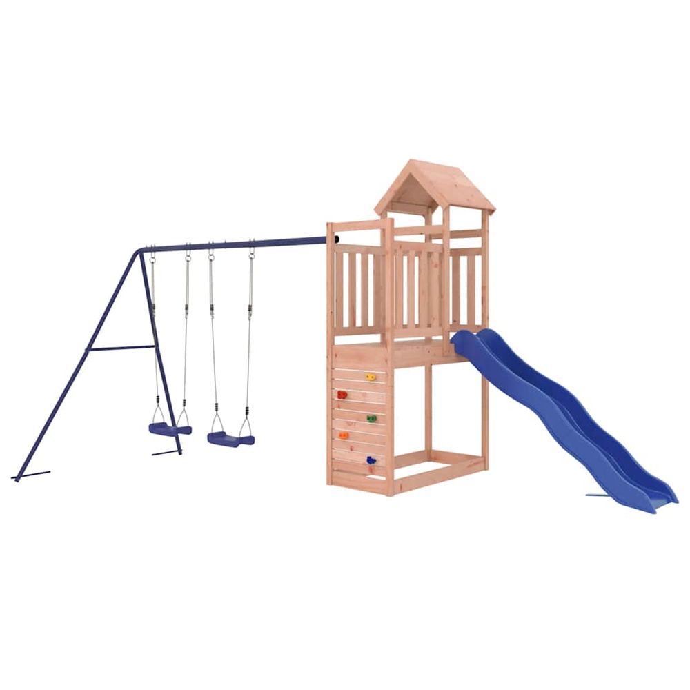 Aire de jeux d'extérieur bois massif de douglas