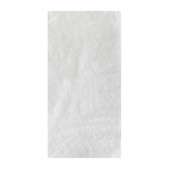 Serviette de table blanche 400 mm lot de 1000