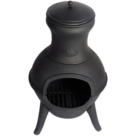 Cheminée fonte 70 cm noir ff109