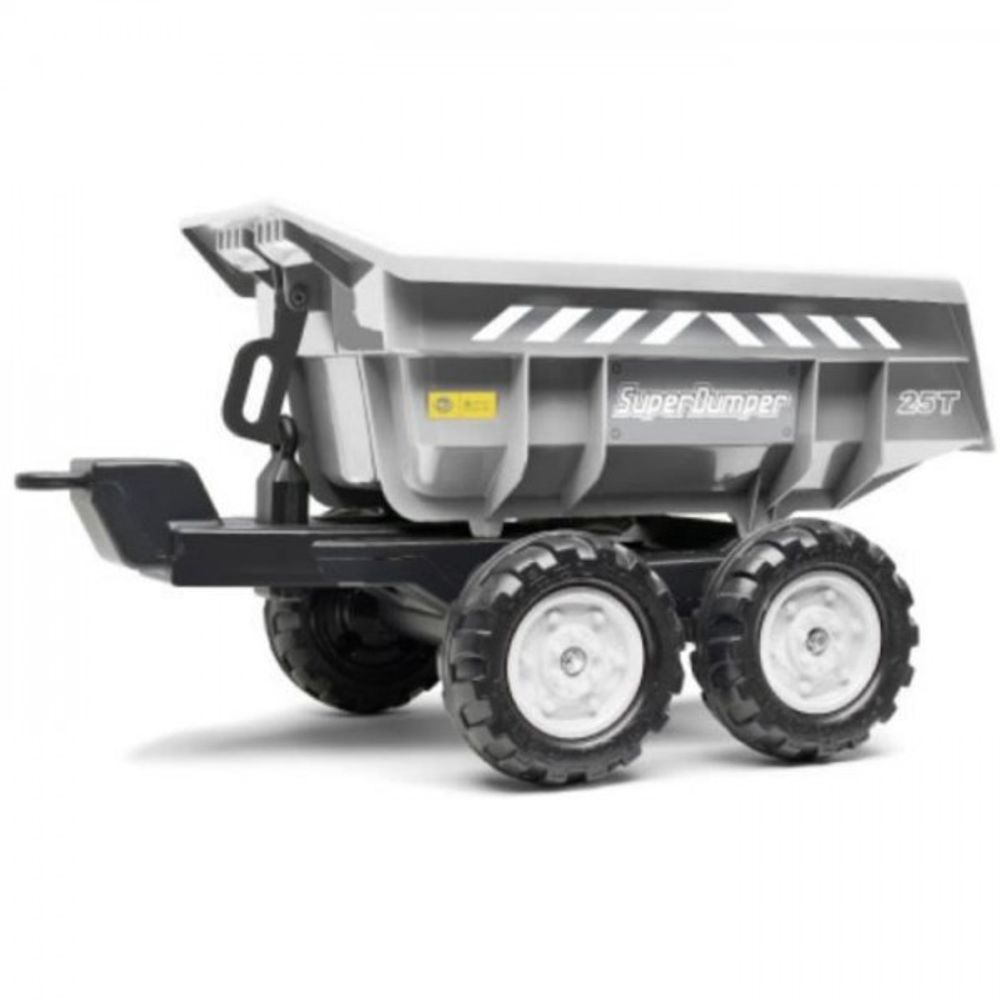 Porteur trotteur remorque basculante - - super dumper - adaptable a l'ensemble de la gamme de tracteurs falk 3-7 ans - 100% f