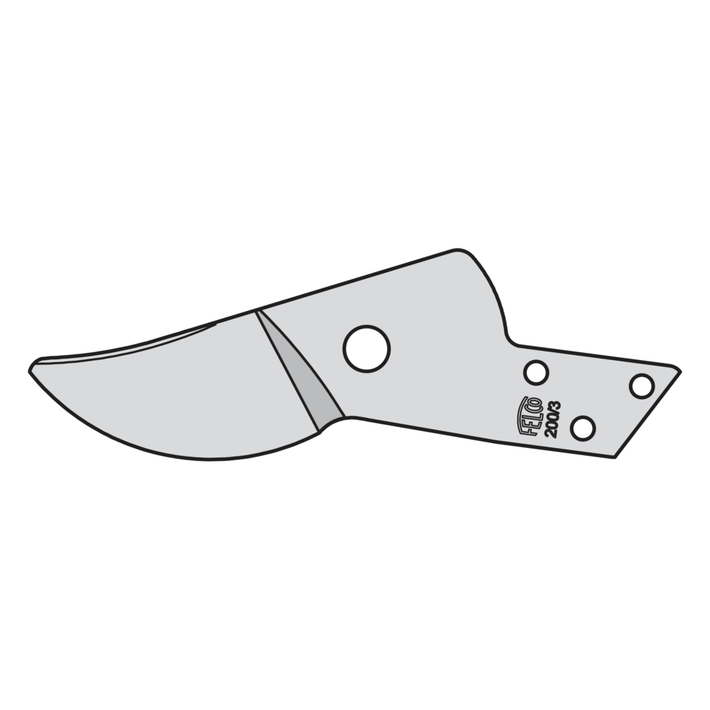 Felco lame de rechange 200/3 (coupe droite, argent, 35x15x5 cm)