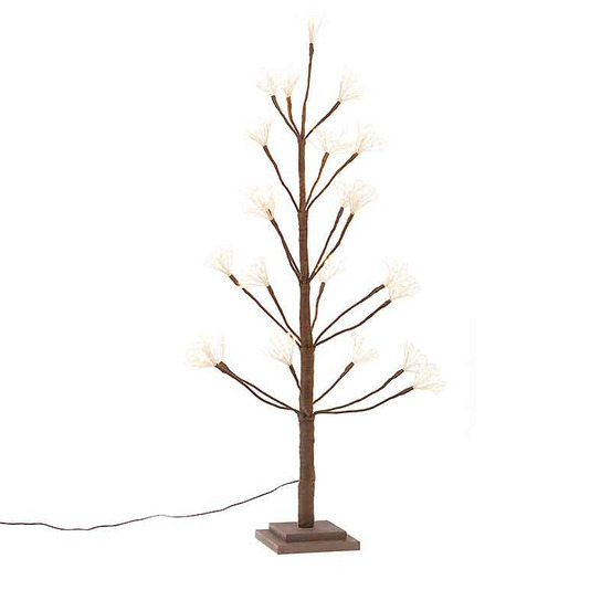 Arbre lumineux à led marron 40x90x40cm
