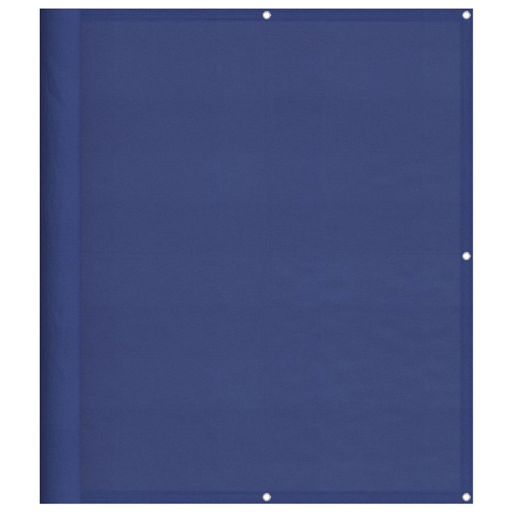 Écran de balcon bleu 120x700 cm 100% polyester oxford