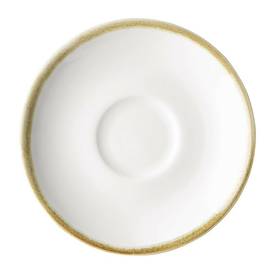 Soucoupes couleur craie pour tasses à expresso 115mm kiln - lot de 6 - olympia