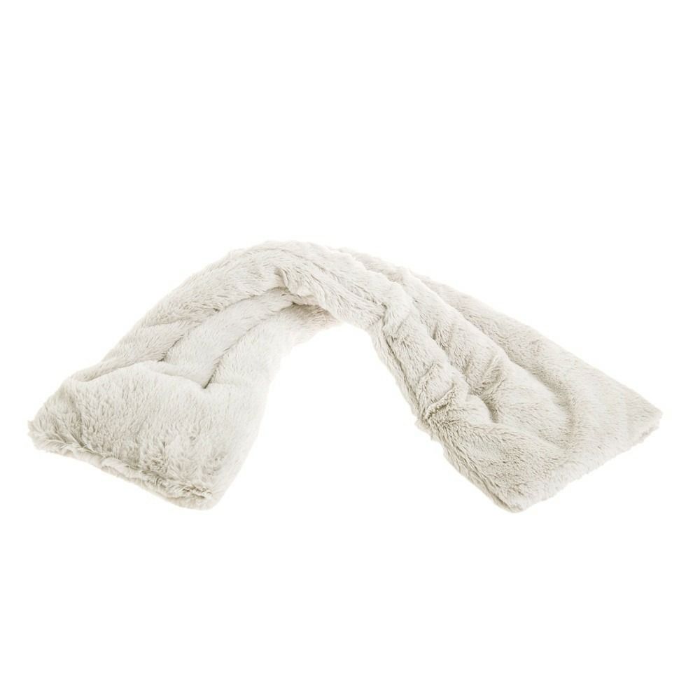 Bouillotte tour de cou beige