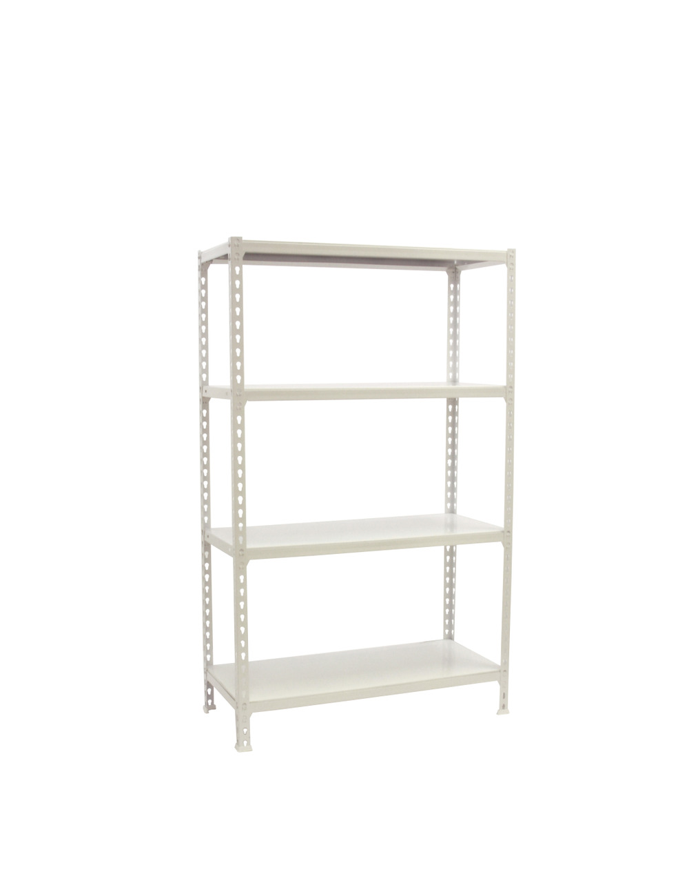 Etagère légère sans vis simonclick mini 4/400 1500 blanc/blanc blanc 1500x800x400 - simonrack