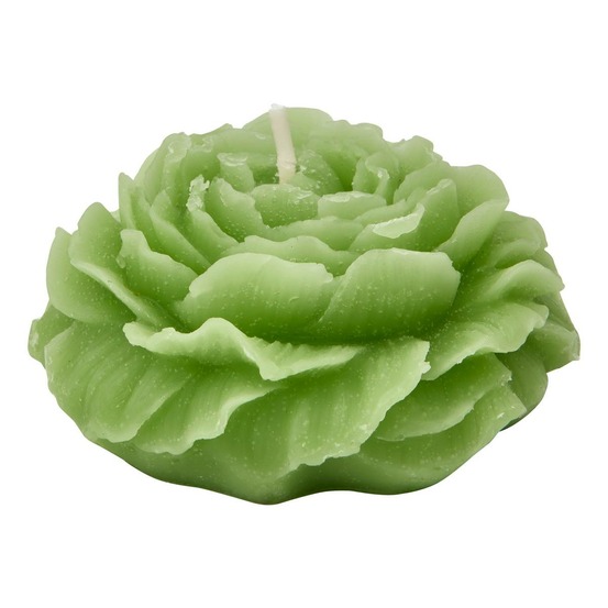 Bougie décorative 79g fleur de rose