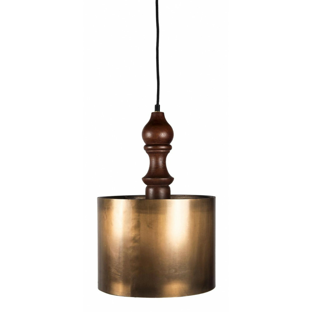 Lustre fer cuivre - décoration d'autrefois