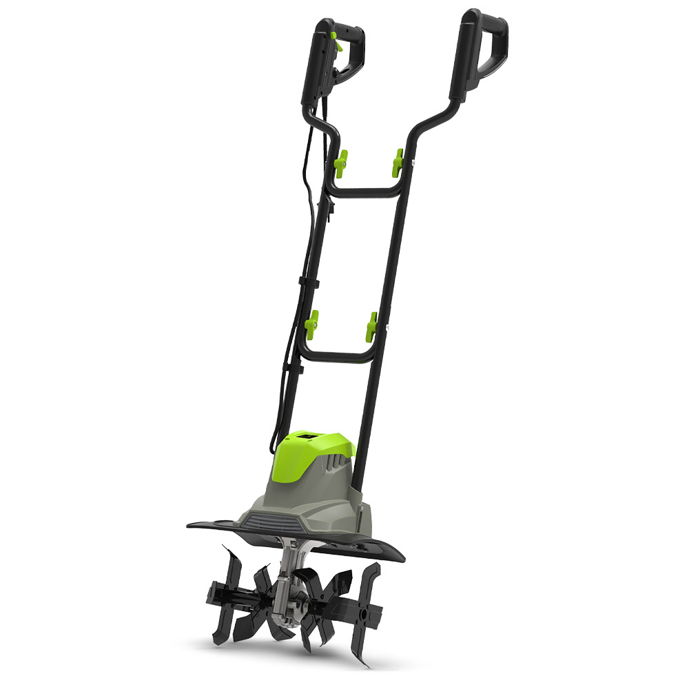 Motobineuse électrique 1050w 36cm - 4 fraises - greatland