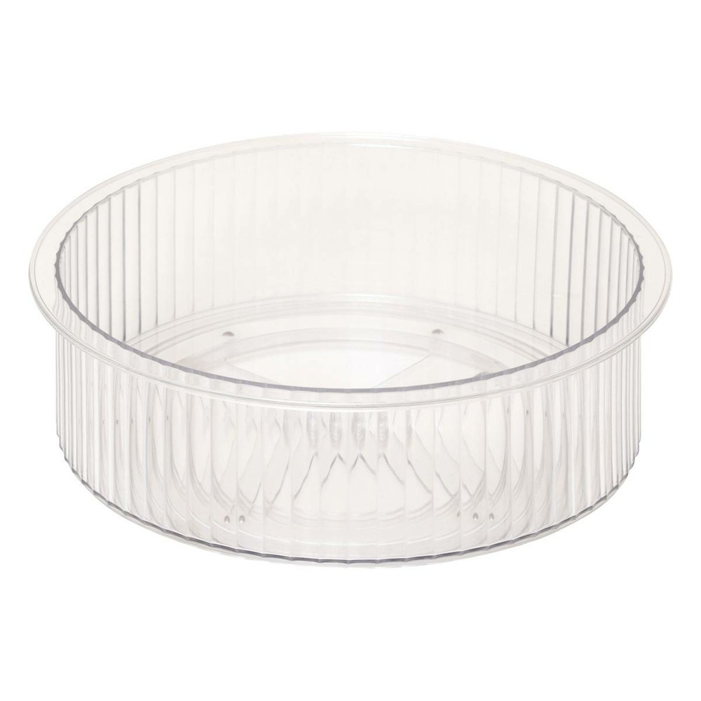 5five - organiseur rotatif streaks d23cm transparent